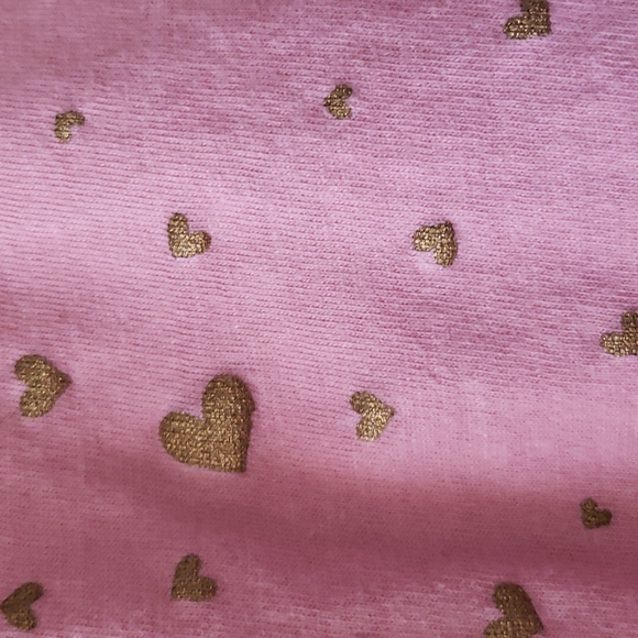 Pink Top with Gold Hearts - Picture 2 of 5